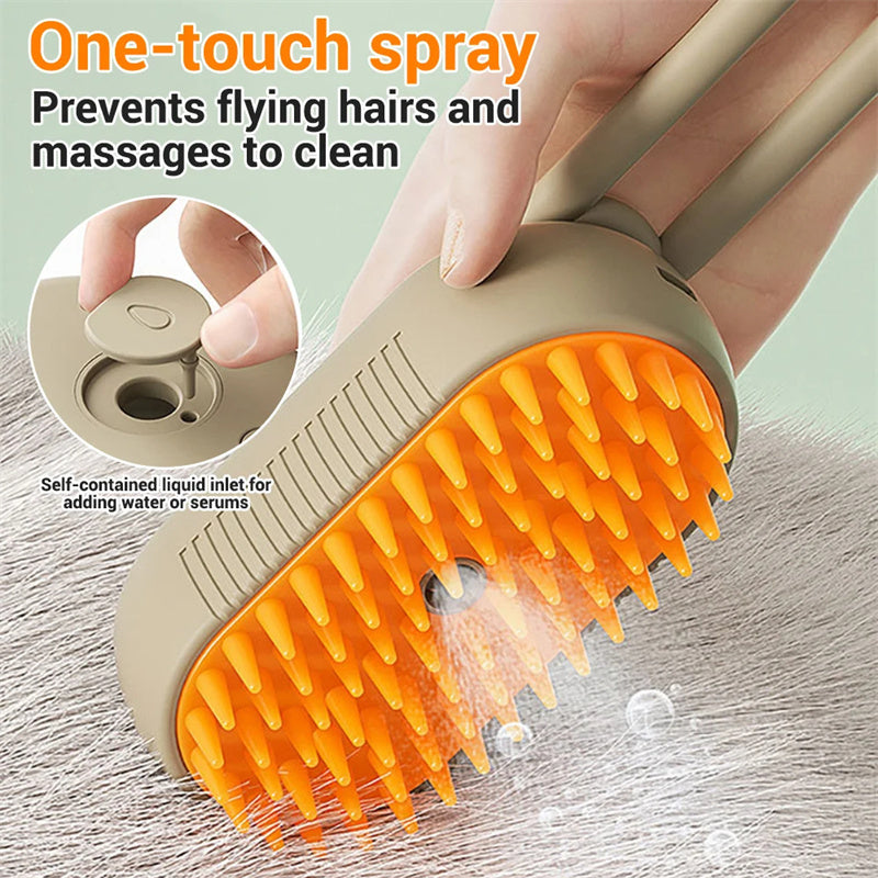 "3-in-1 Pet Grooming Brush"