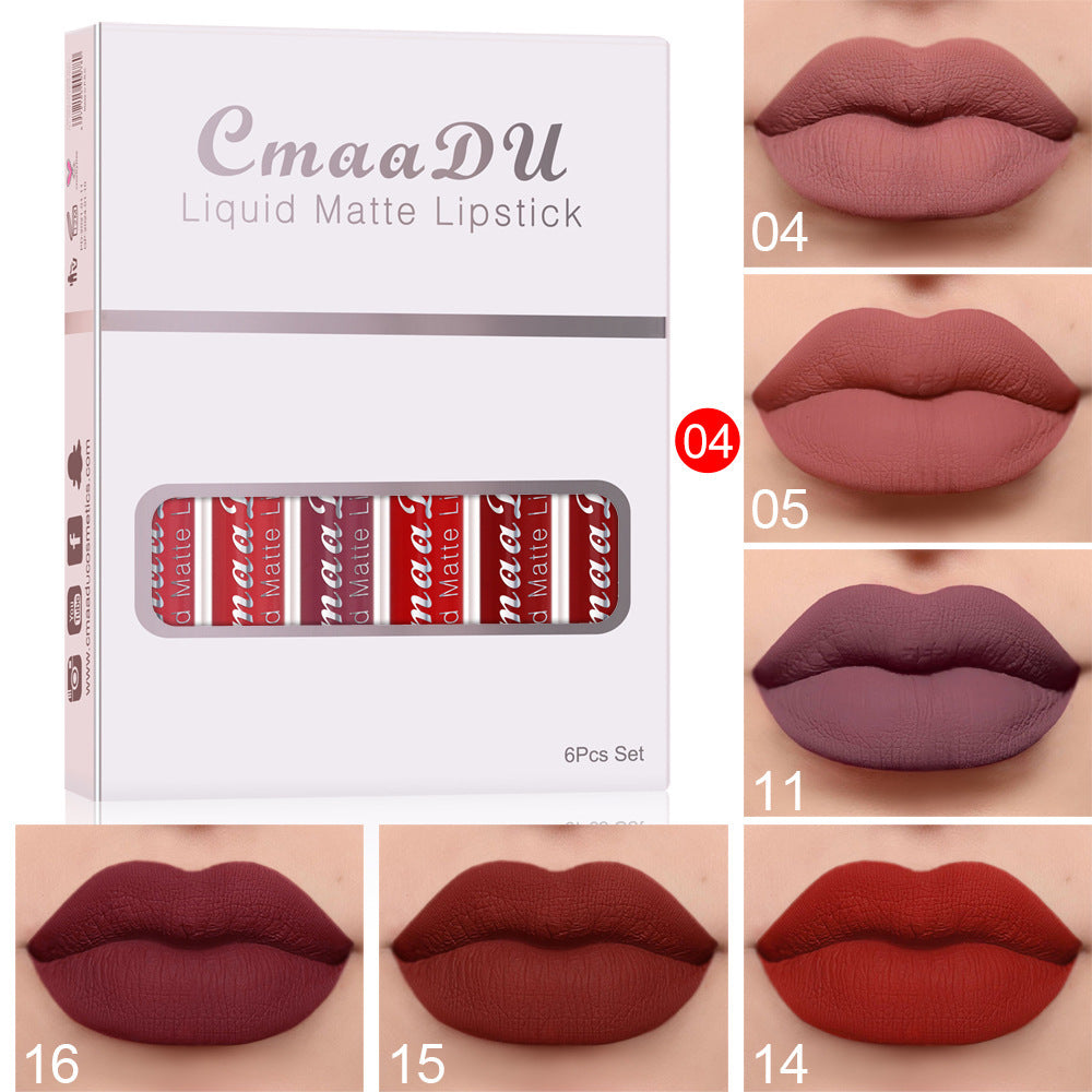 "Matte Long-Lasting Lipstick"