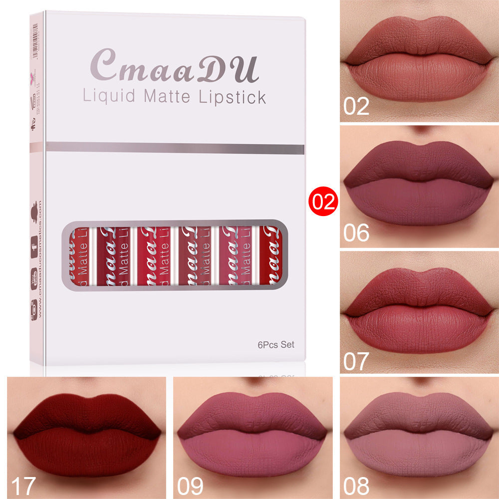 "Matte Long-Lasting Lipstick"
