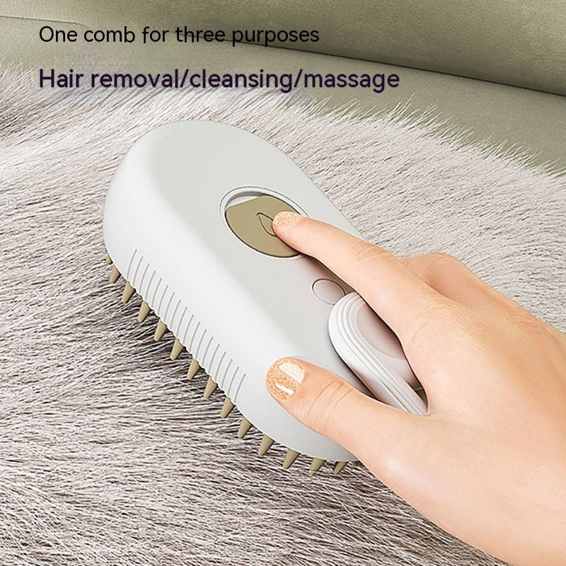 "3-in-1 Pet Grooming Brush"