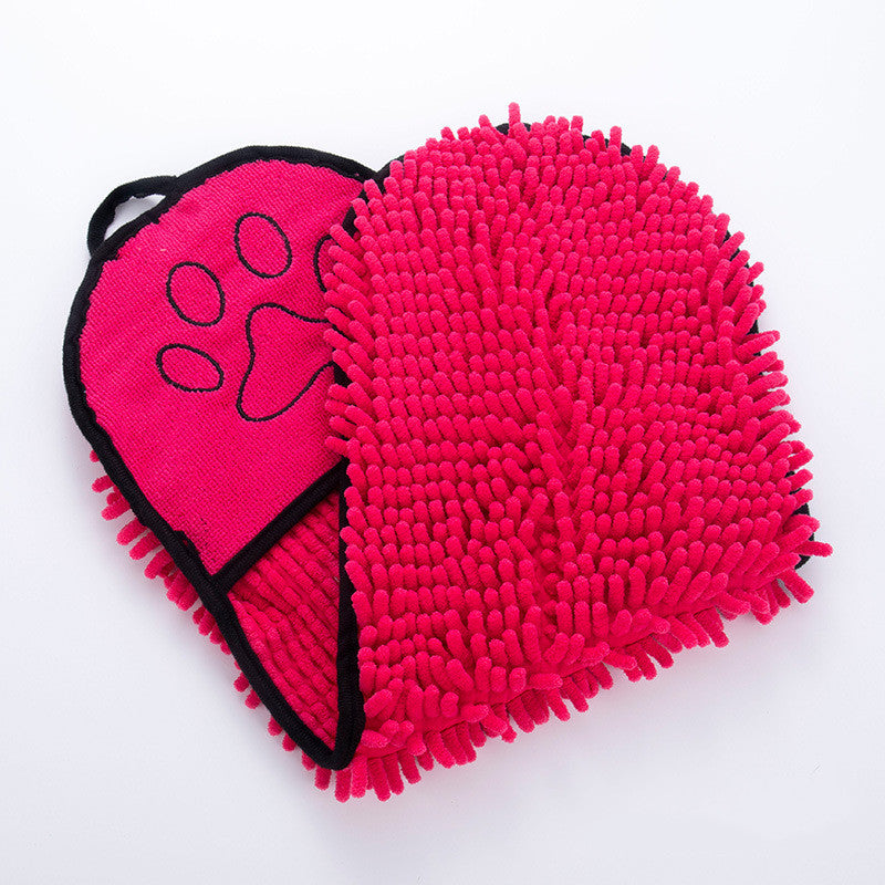 "Microfiber Pet Bath Towel"