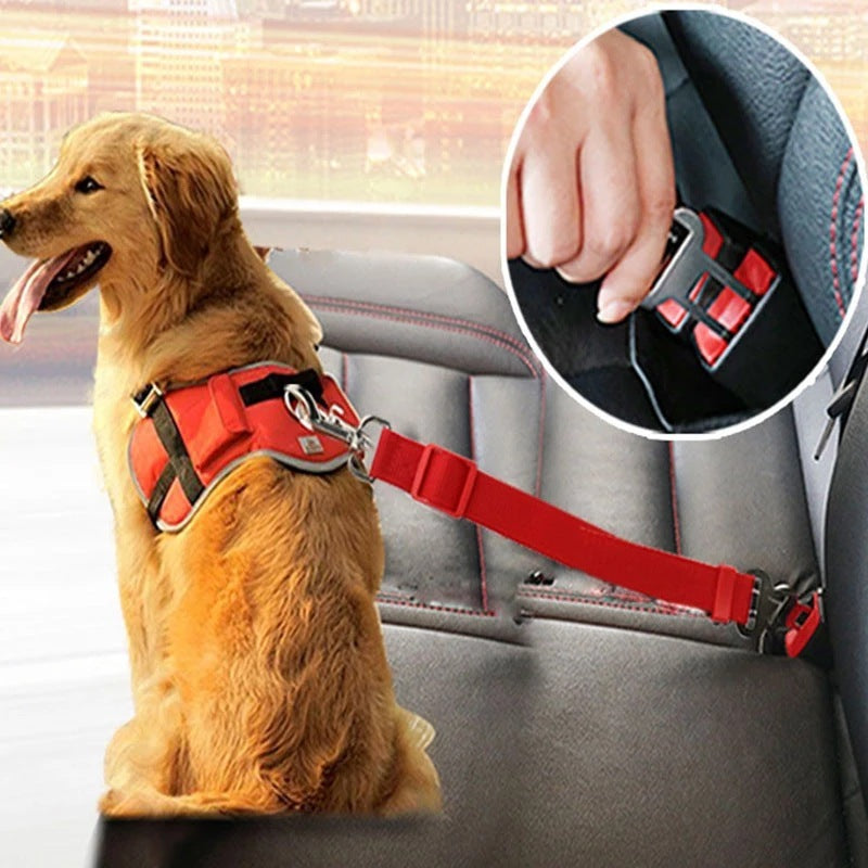 "Adjustable Pet Car Seat Belt"
