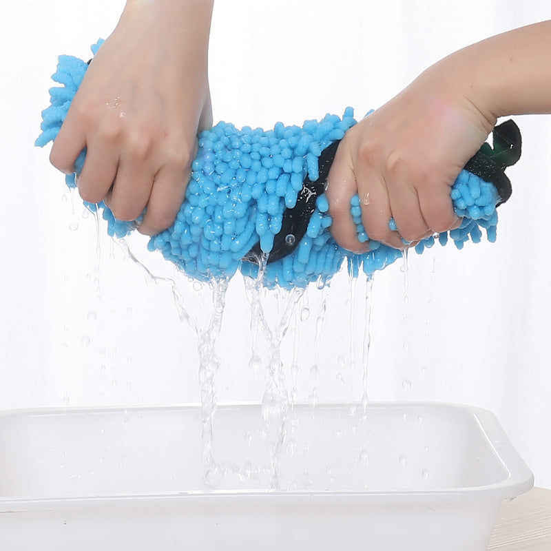 "Microfiber Pet Bath Towel"